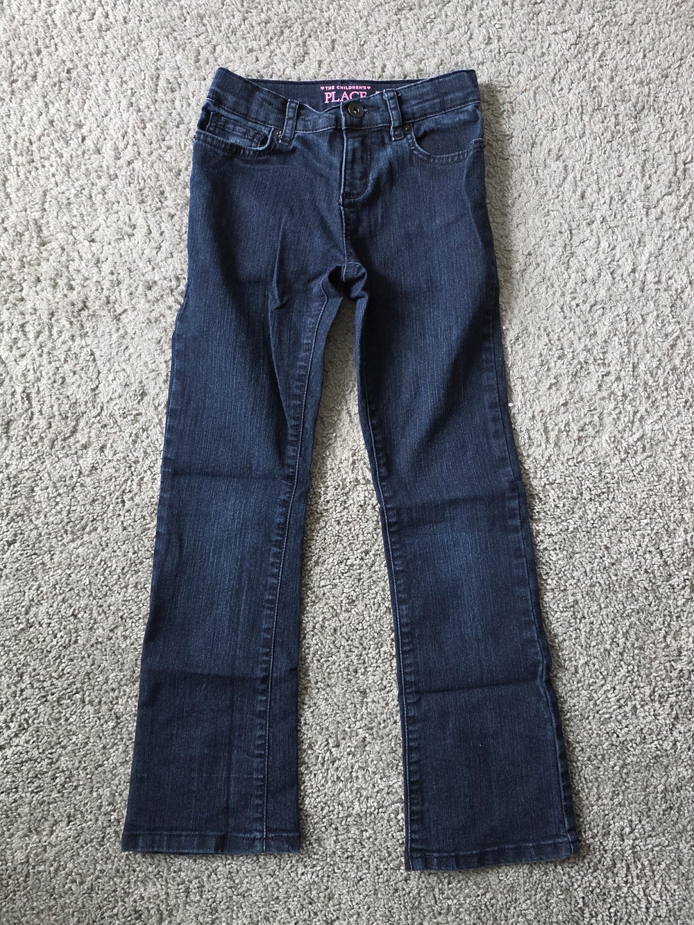 The Children’s Place Girls Dark Wash Bootcut Flare Jeans Size 8S